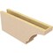 Ekena Millwork 4in. W x 8in. H x 20in. L Moab Woodgrain TimberThane Rafter Tail, Primed Tan RFTUR04X08X20MOARCPR - alternate 6